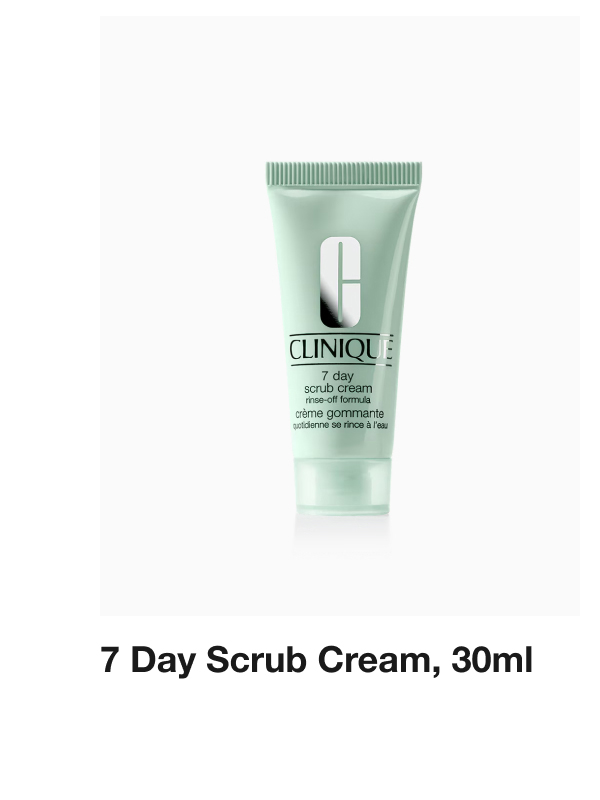 7 Day Scrub Cream, 30ml