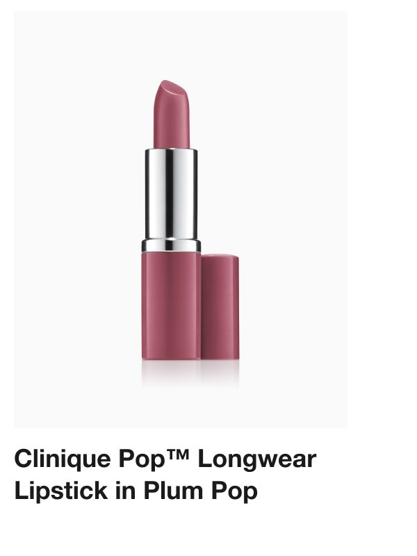 Clinique Pop™ Longwear Lipstick in Plum Pop