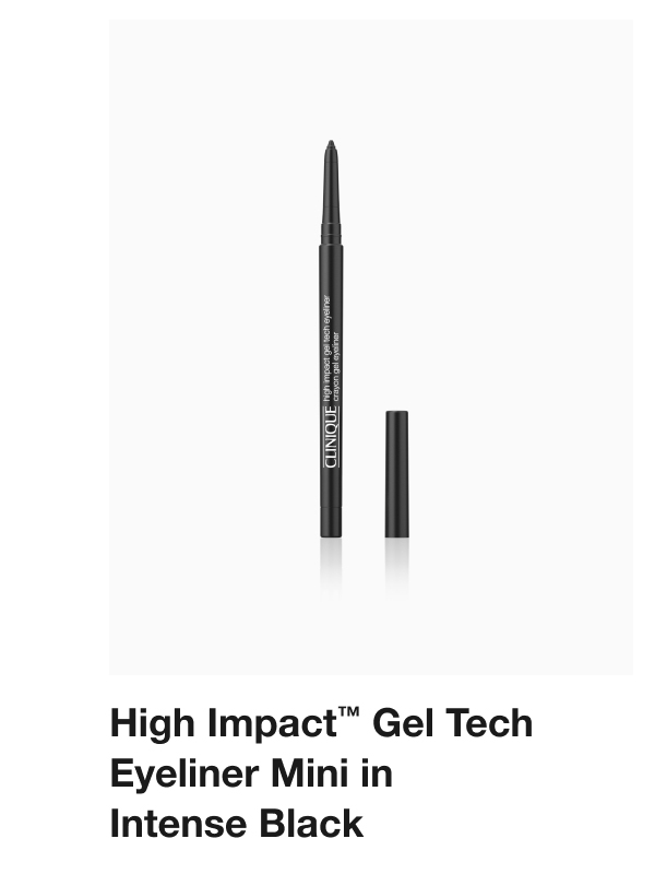 High Impact™ Gel Tech Eyeliner Mini in Intense Black