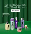 Get your Summer Gift. With 25% off skincare.* | Shop Skincare | Summer Gift. 10 pieces total. | Up to a $180 value.