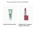 Plus, get these 5 all-star essentials. 7 Day Scrub Cream, 30ml Clinique Pop™ Longwear Lipstick in Plum Pop