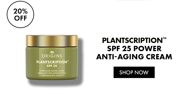 20% OFF | PLANTSCRIPTION™ SPF 25 Power Anti-Aging Cream | SHOP NOW
