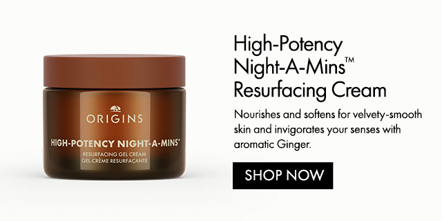 High-Potency Night-A-Mins™ Resurfacing Cream | Nourishes and softens for velvety-smooth skin and invigorates your senses with aromatic Ginger. | SHOP NOW