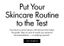 Put Your Skincare Routine to the Test | Face back to school season with skincare that makes the grade. Take our quiz to reveal your personal recommendations - no studying required. | GET STARTED