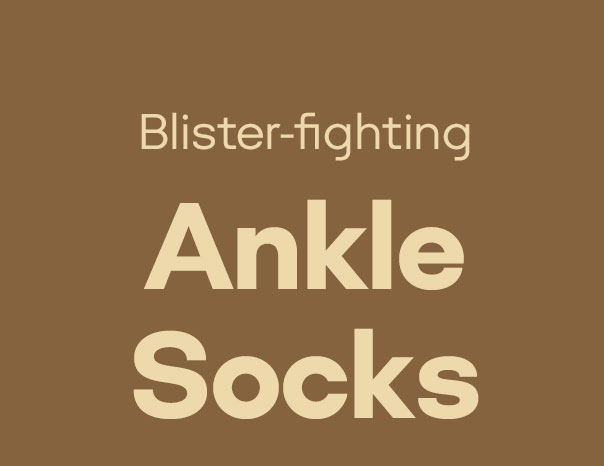 Blister-fighting Ankle Socks