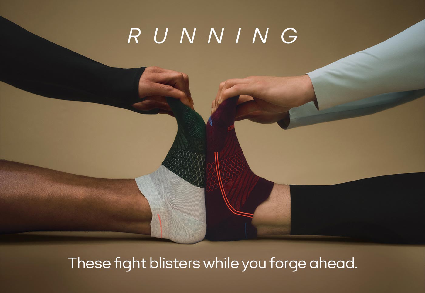 RUNNING | These fight blisters while you forge ahead.