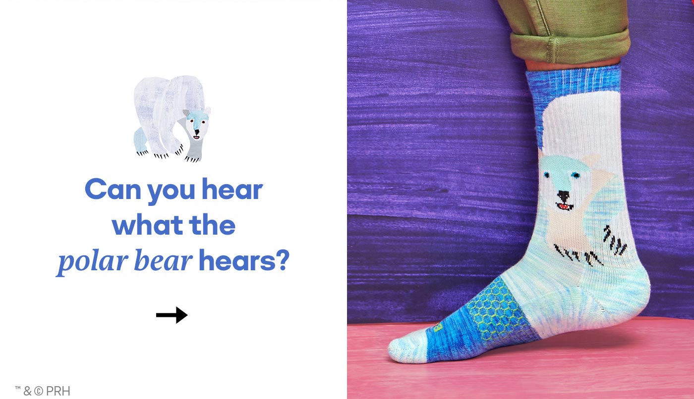 Can you hear what the polar bear hears?