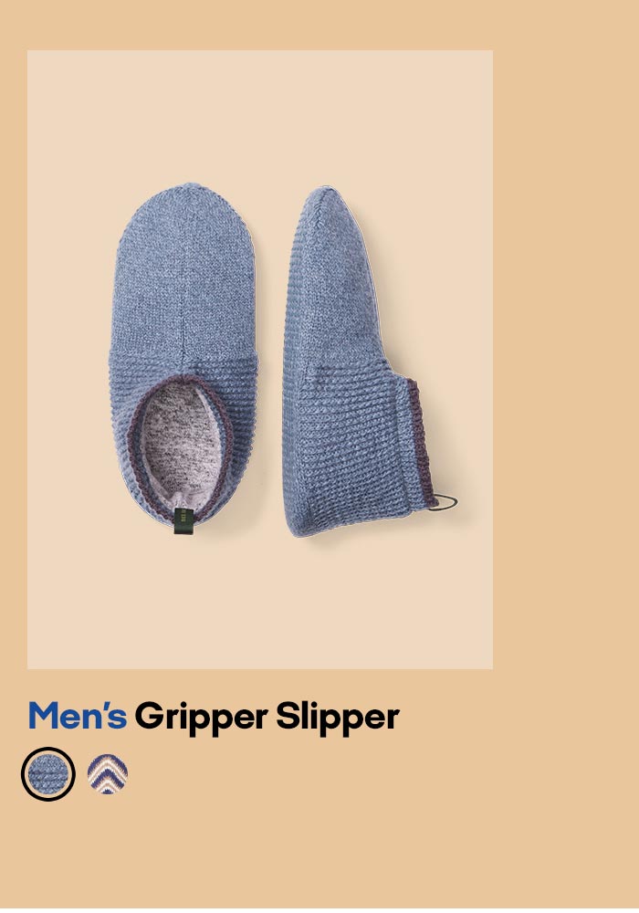 Men's Gripper Slipper
