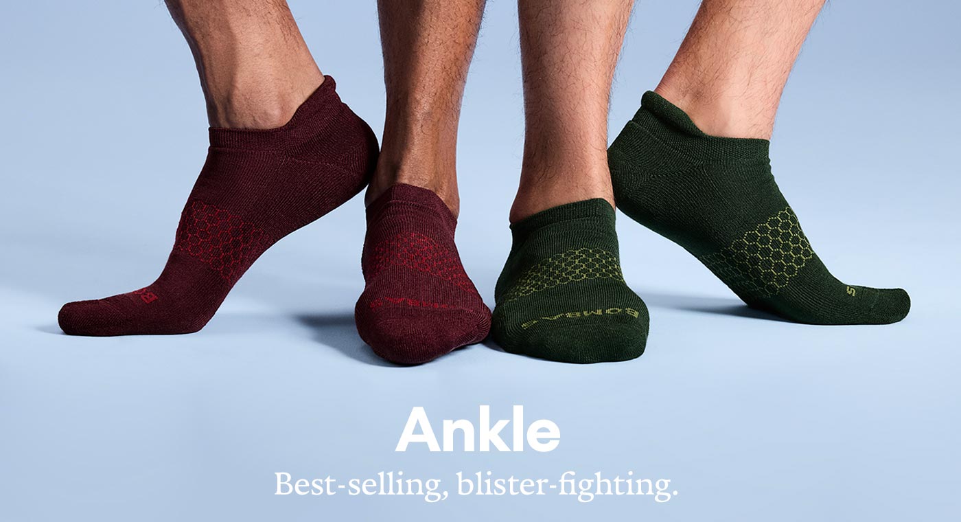 Ankle. Best-selling, blister-fighting.