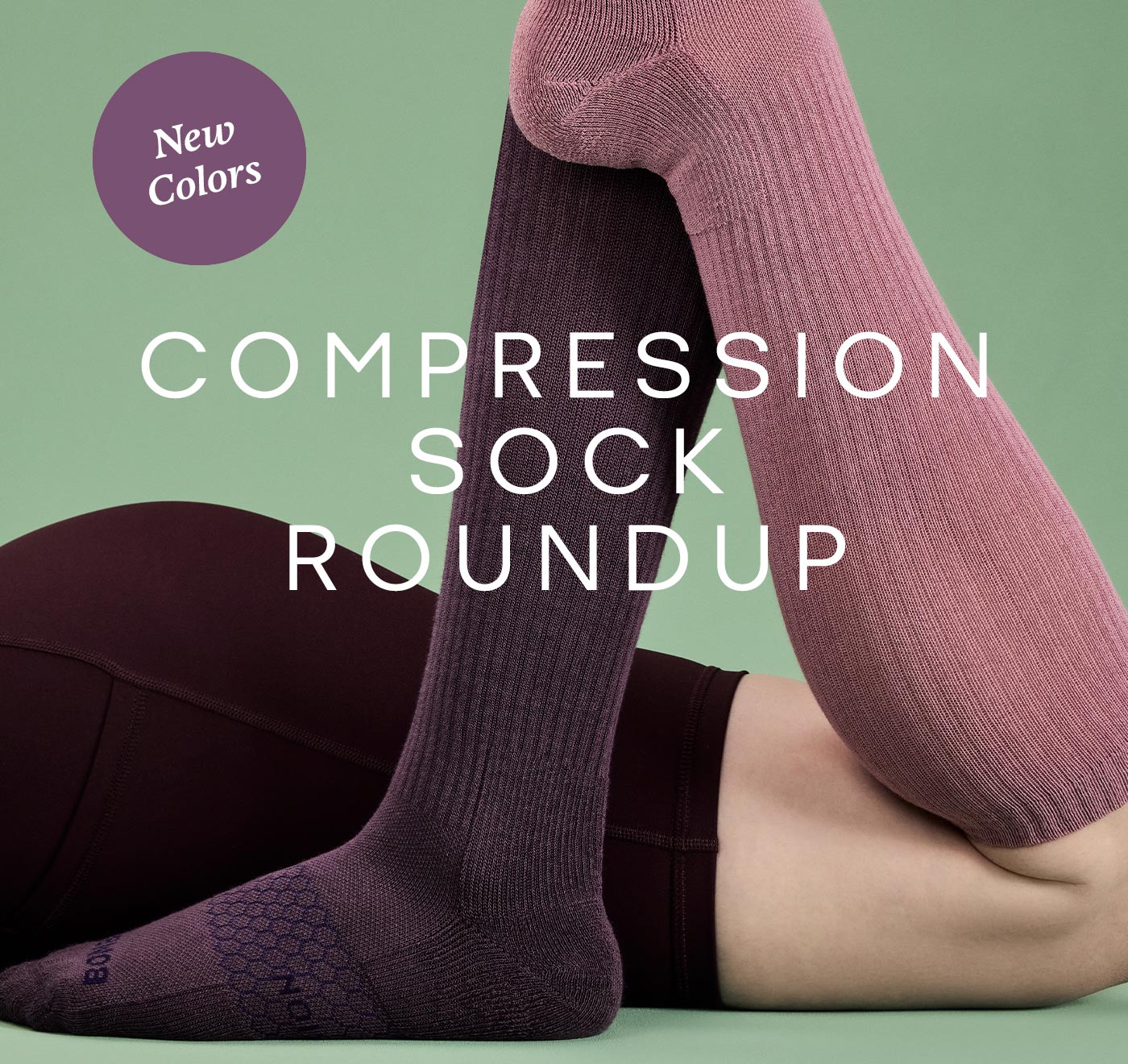 New Colors COMPRESSION SOCK ROUNDUP