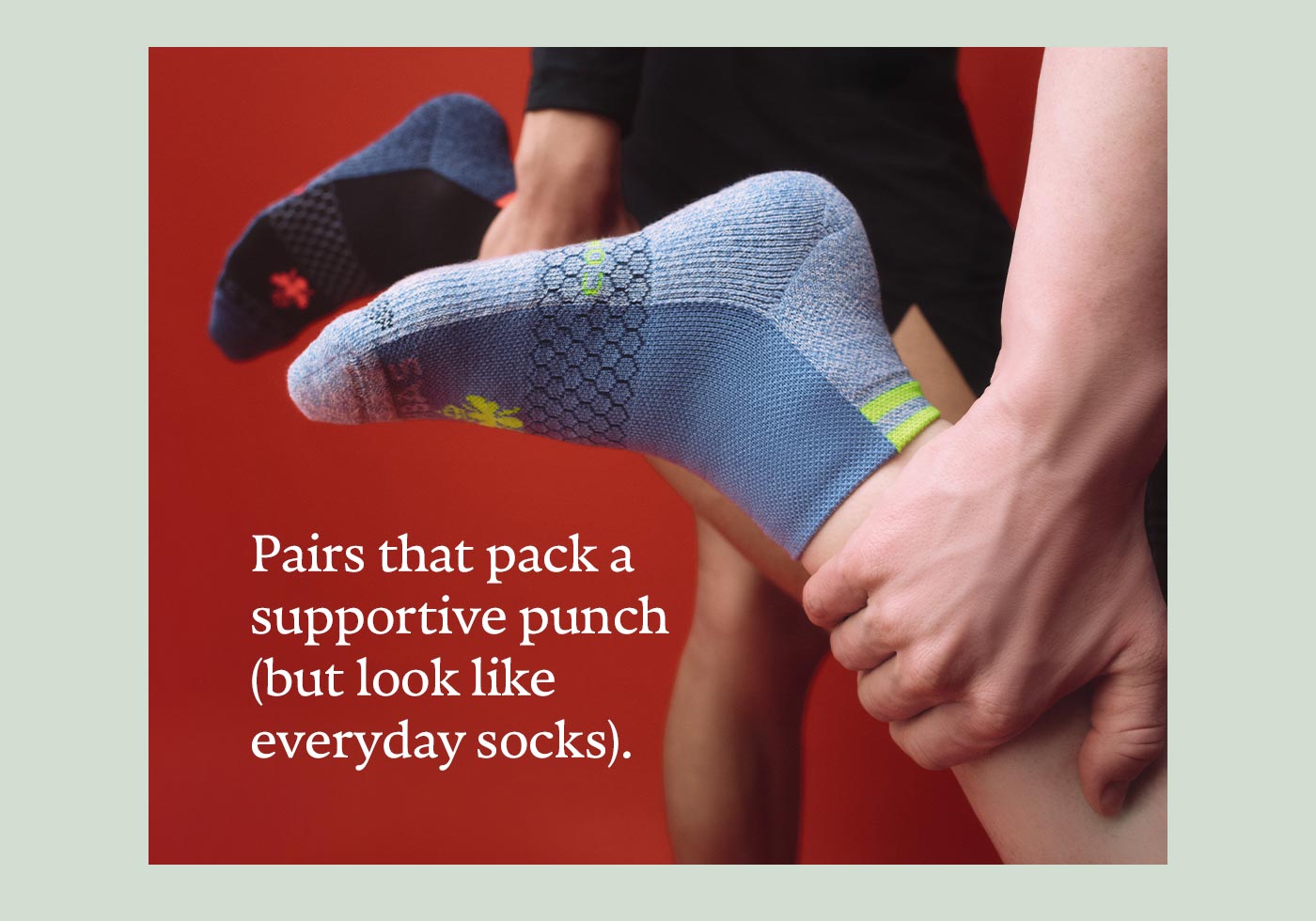 Pairs that pack a supportive punch (but look like everyday socks).