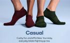 Casual | Cushy, fun, and effortless. Your easy, everyday blister-fighting go-tos.