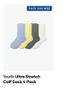 PACK SAVINGS | Youth Ultra Stretch Calf Sock 4-Pack