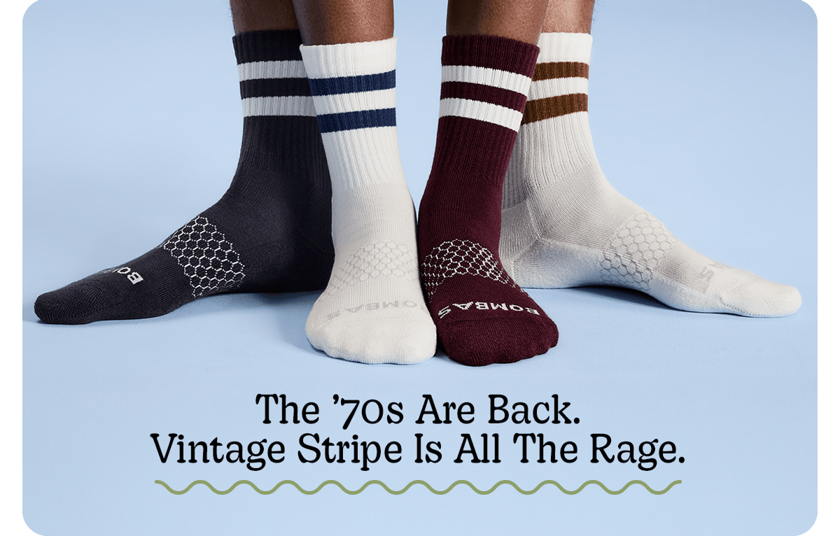 The '70s Are Back. Vintage Stripe Is All The Rage.