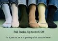 Fall Packs, Up to 20% Off | Is it just us, or is it getting a bit cozy in here?