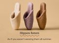 Slippers Return | As if you weren't wearing them all summer.