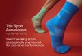 The Sport Assortment | Sweat-wicking socks, strategically engineered for pro-level performance.