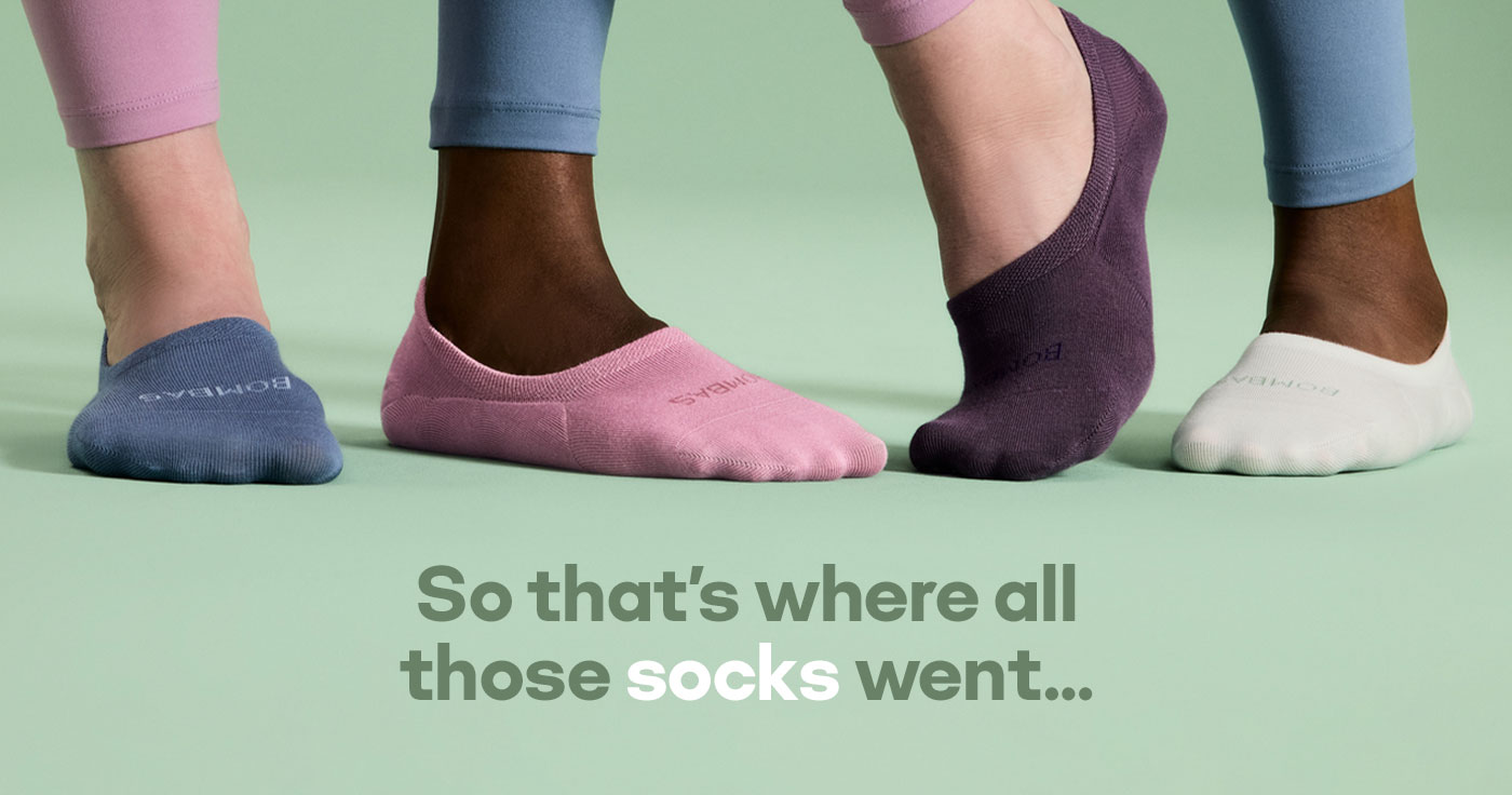 So that's where all those socks went...