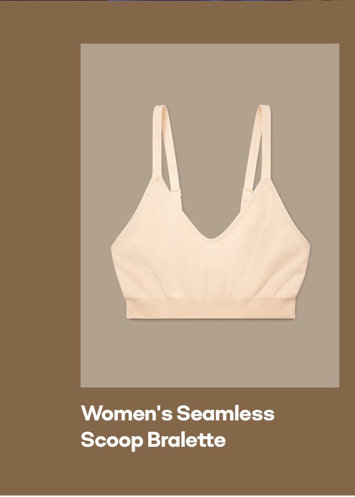 Women's Seamless Scoop Bralette