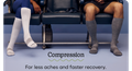 Compression | For less aches and faster recovery.