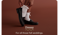 Dressy | For all those fall weddings.