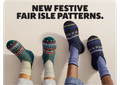 NEW FESTIVE FAIR ISLE PATTERNS.