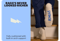 RAGG'S NEVER LOOKED RICHER | Fully cushioned with built-in arch support