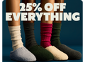 25% OFF EVERYTHING