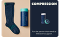 COMPRESSION | For the person that needs a little extra support.