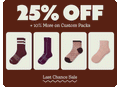 25% OFF + 10% More on Custom Packs | Last Chance Sale