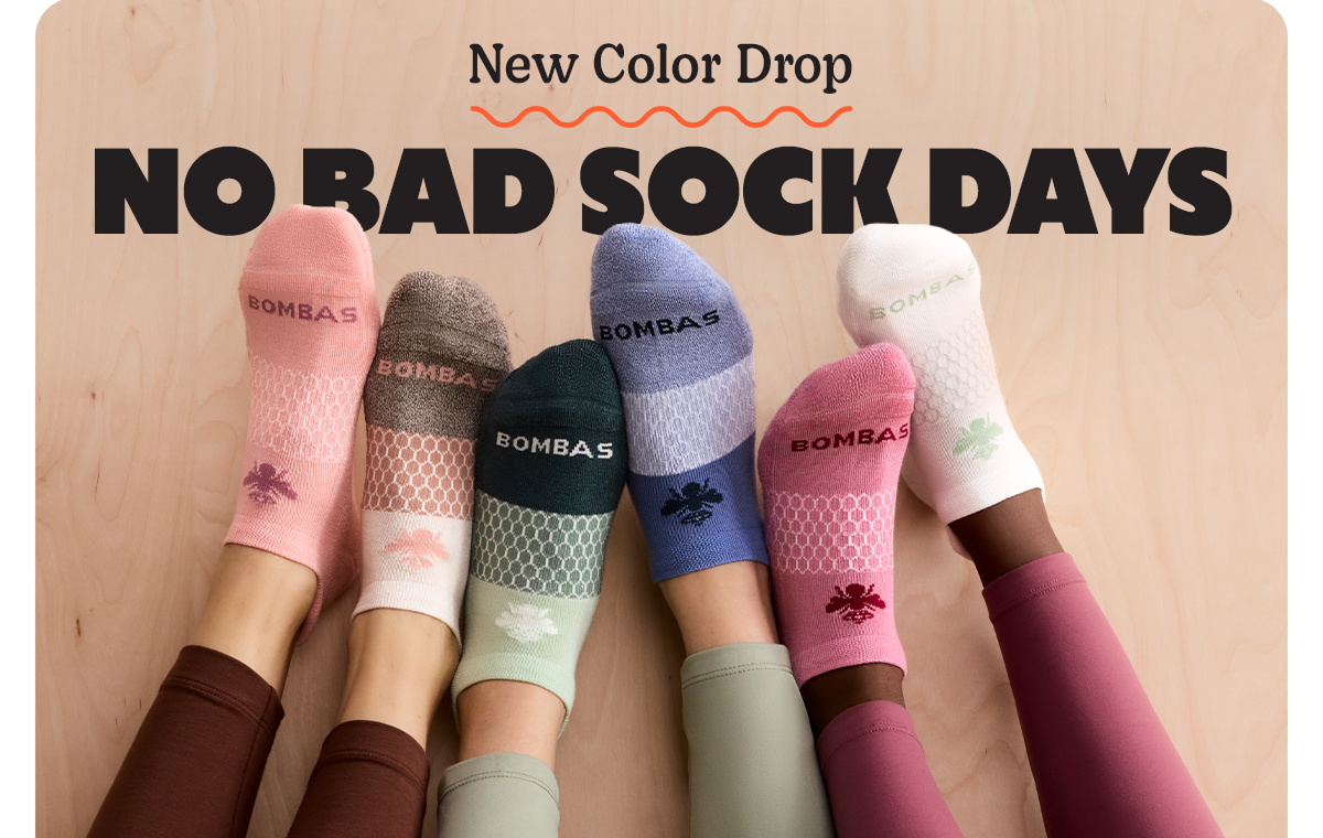 New Color Drop | NO BAD SOCK DAYS