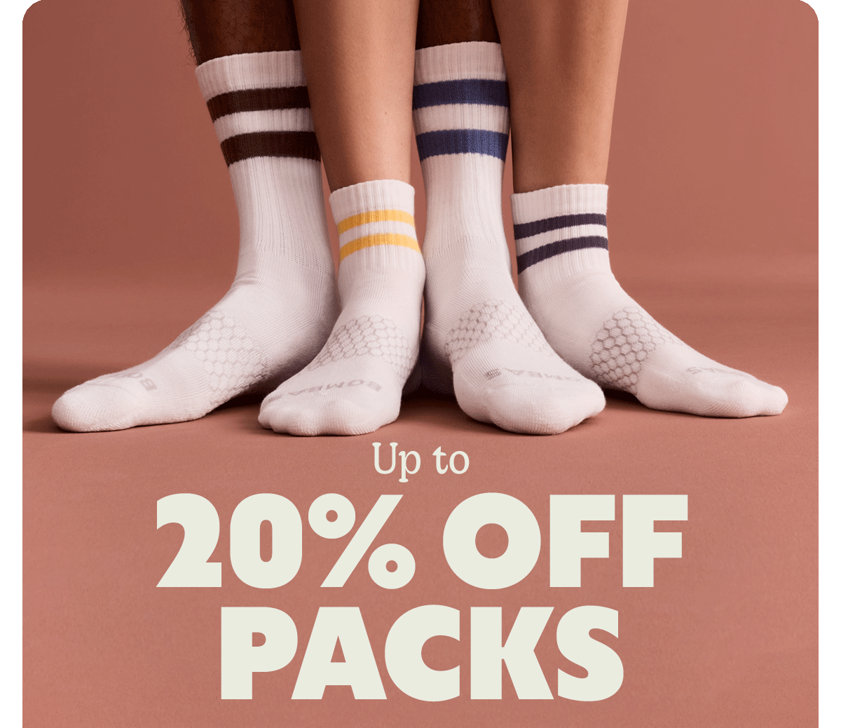 Up to 20% OFF PACKS
