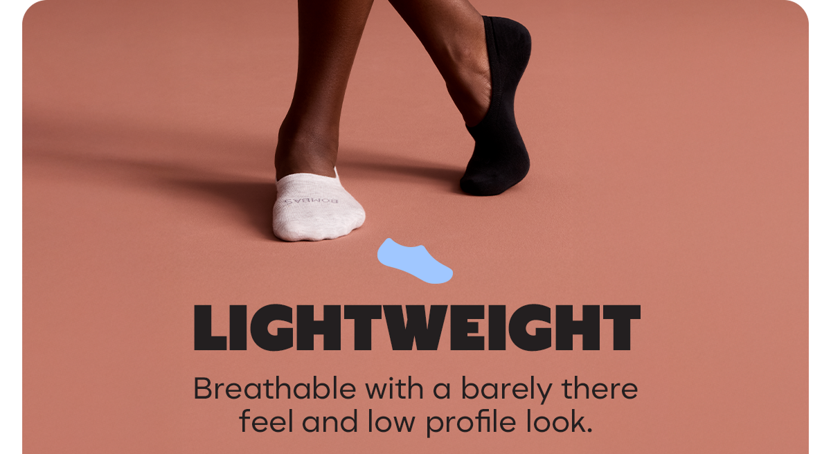 LIGHTWEIGHT | Breathable with a barely there feel and low profile look.