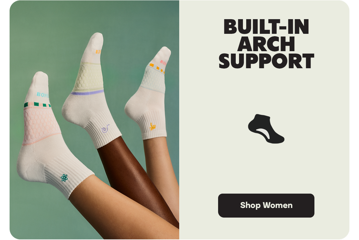 BUILT-IN ARCH SUPPORT | Shop Women