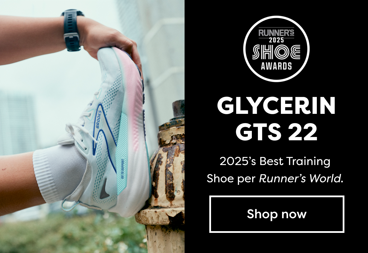 RUNNER'S 2025 | SHOE AWARDS | GLYCERIN GTS 22 | 2025's Best Training Shoe per Runner's World. | Shop now