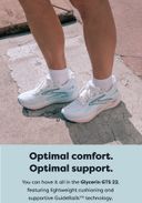 Optimal comfort. Optimal support. | You can have it all in the Glycerin GTS 22, featuring lightweight cushioning and supportive Guide Rails™ technology.
