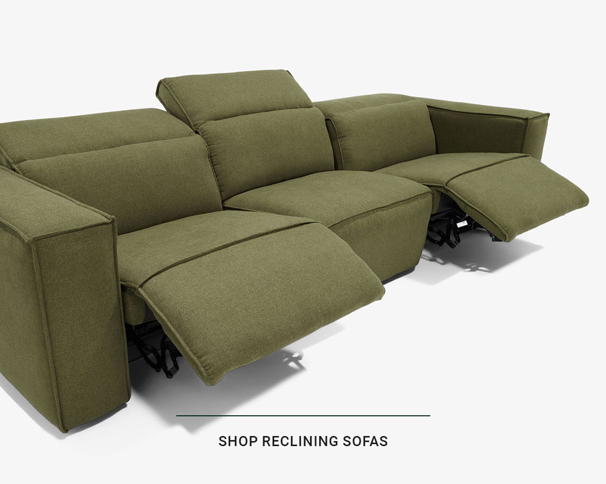 SHOP RECLINING SOFAS